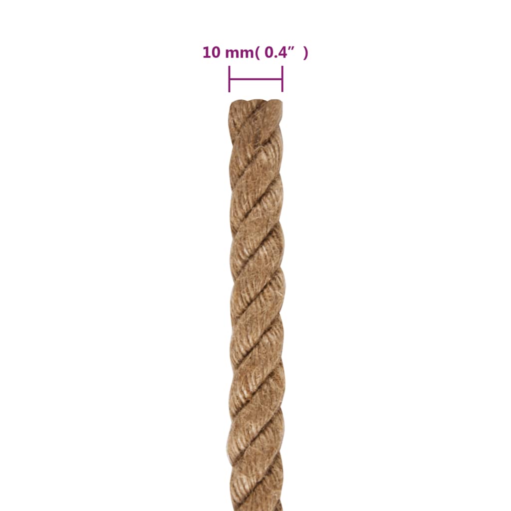 Corda in Juta 100% 10 mm 100 m