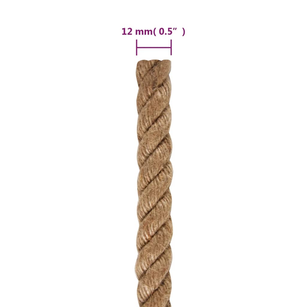 Corda in Juta 100% 12 mm 250 m