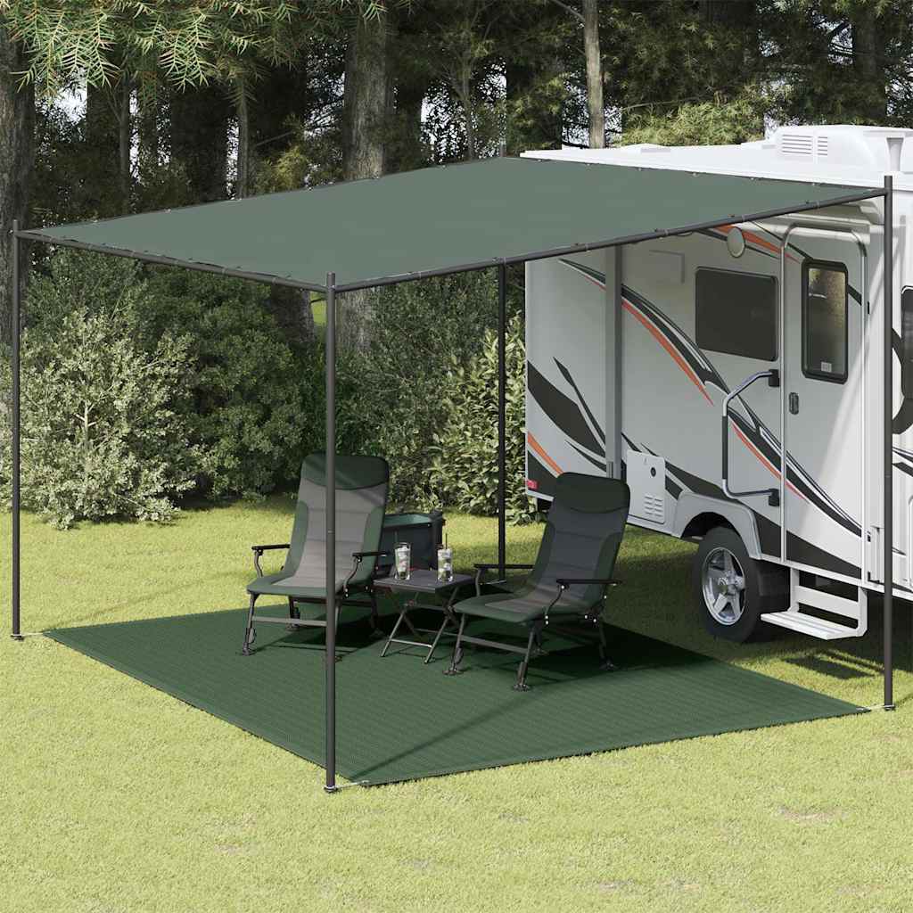 Tappeto da Tenda 300x400 cm in HDPE Verde