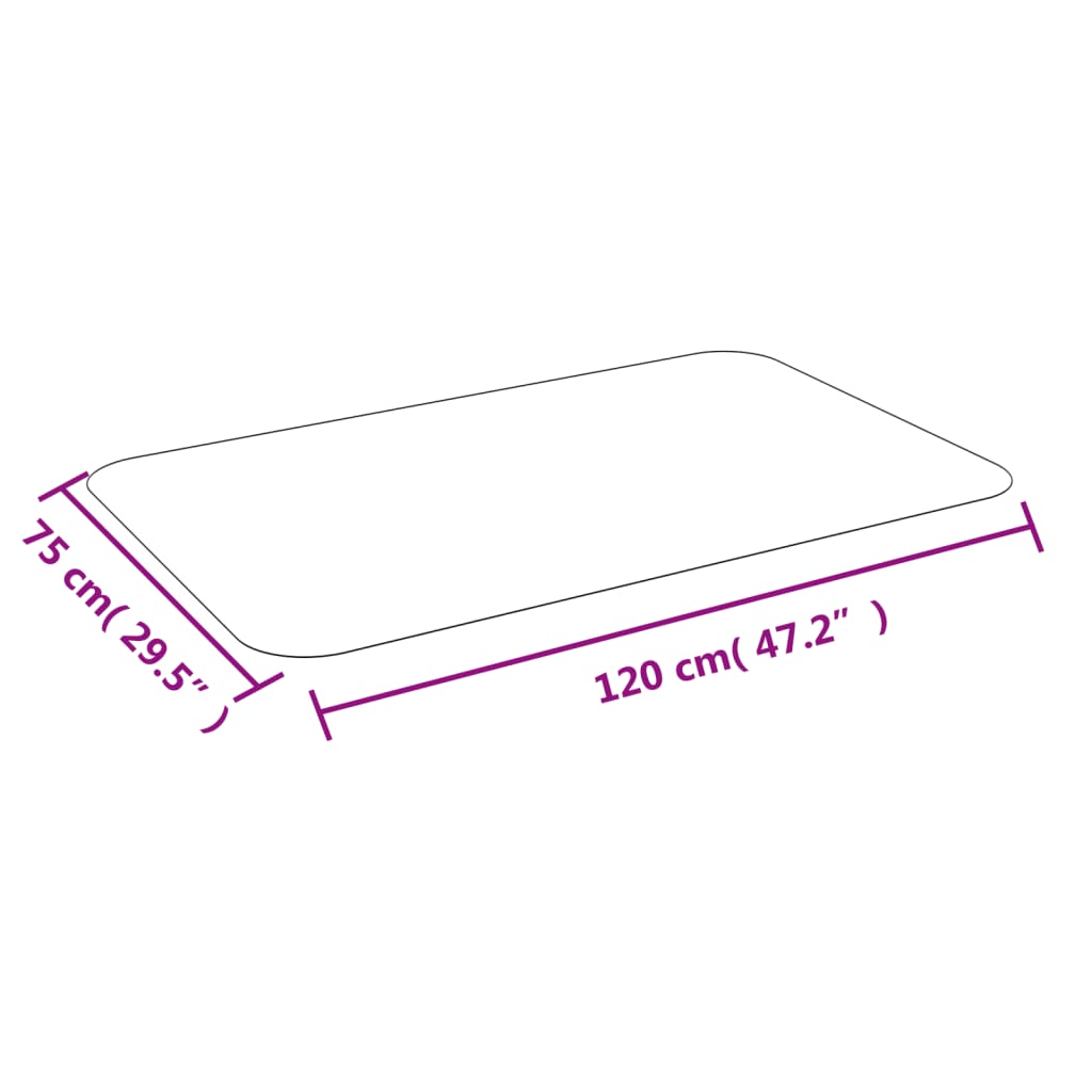 Tappetino per Laminato o Moquette 75 cm x 120 cm