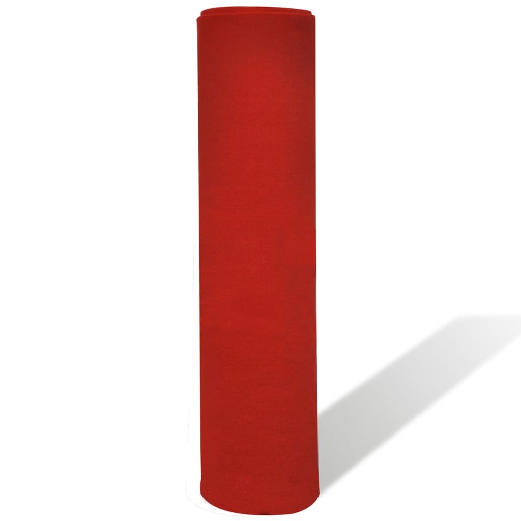 Tappeto Rosso 1 x 10 m Extra Spesso 400 g/m2