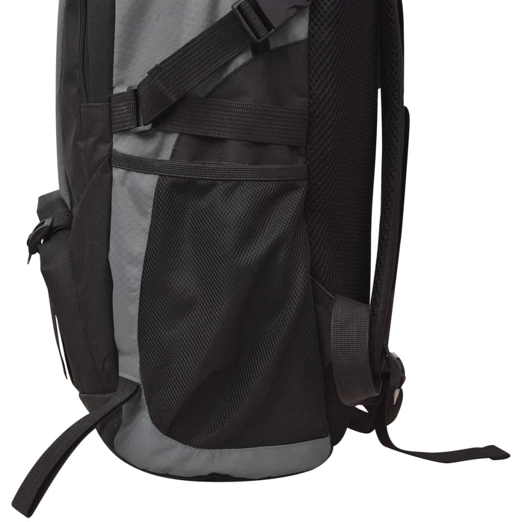 Zaino da Trekking 40L Nero e Grigio