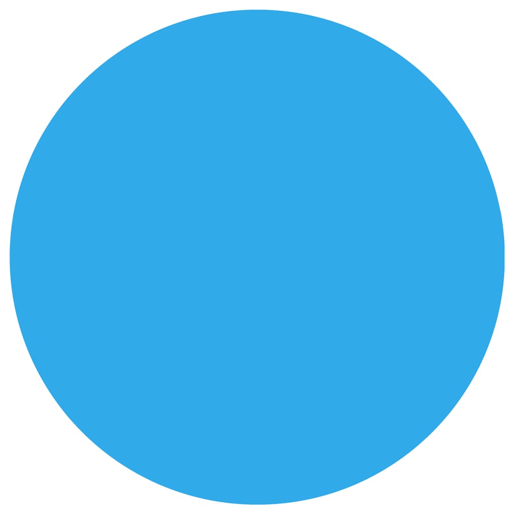 Copertura per Piscina Blu 527 cm in PE