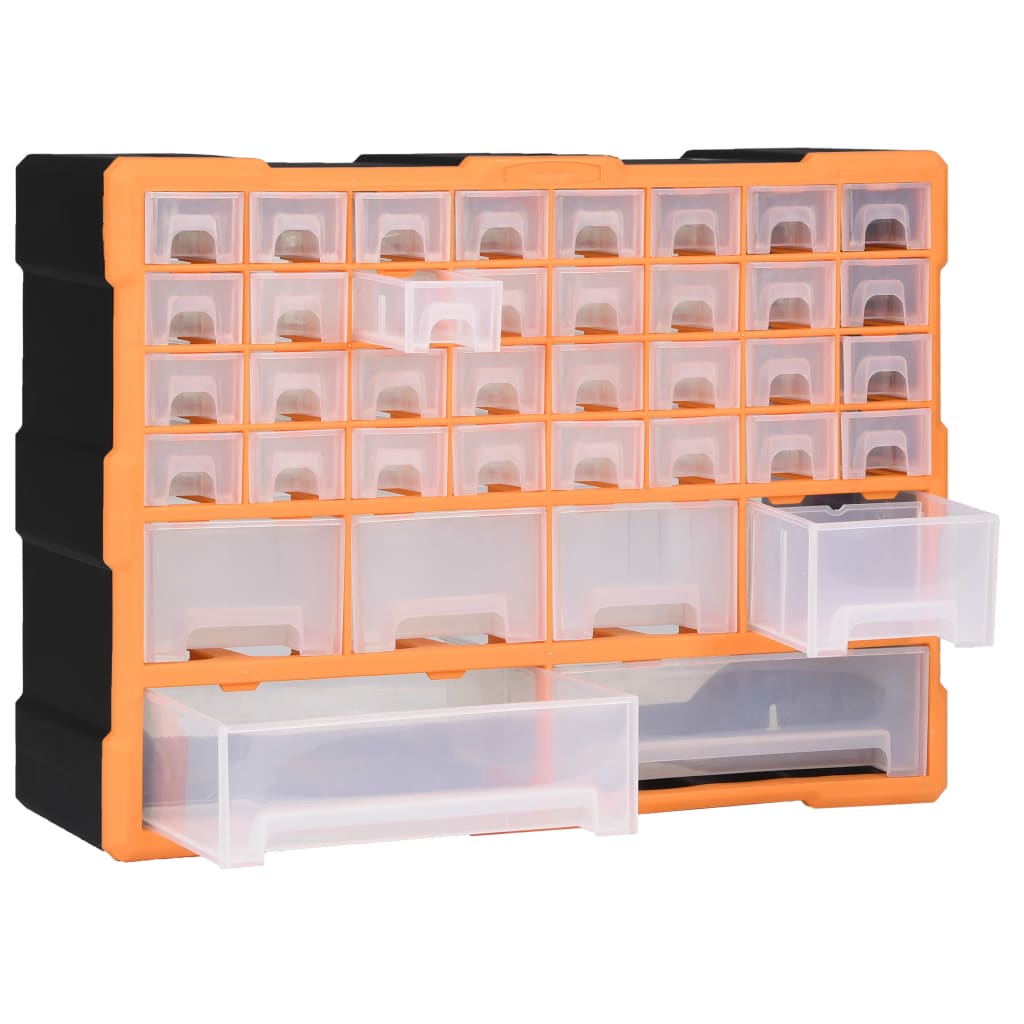 Mobile Contenitore con 38 Cassetti 52x16x37,5 cm