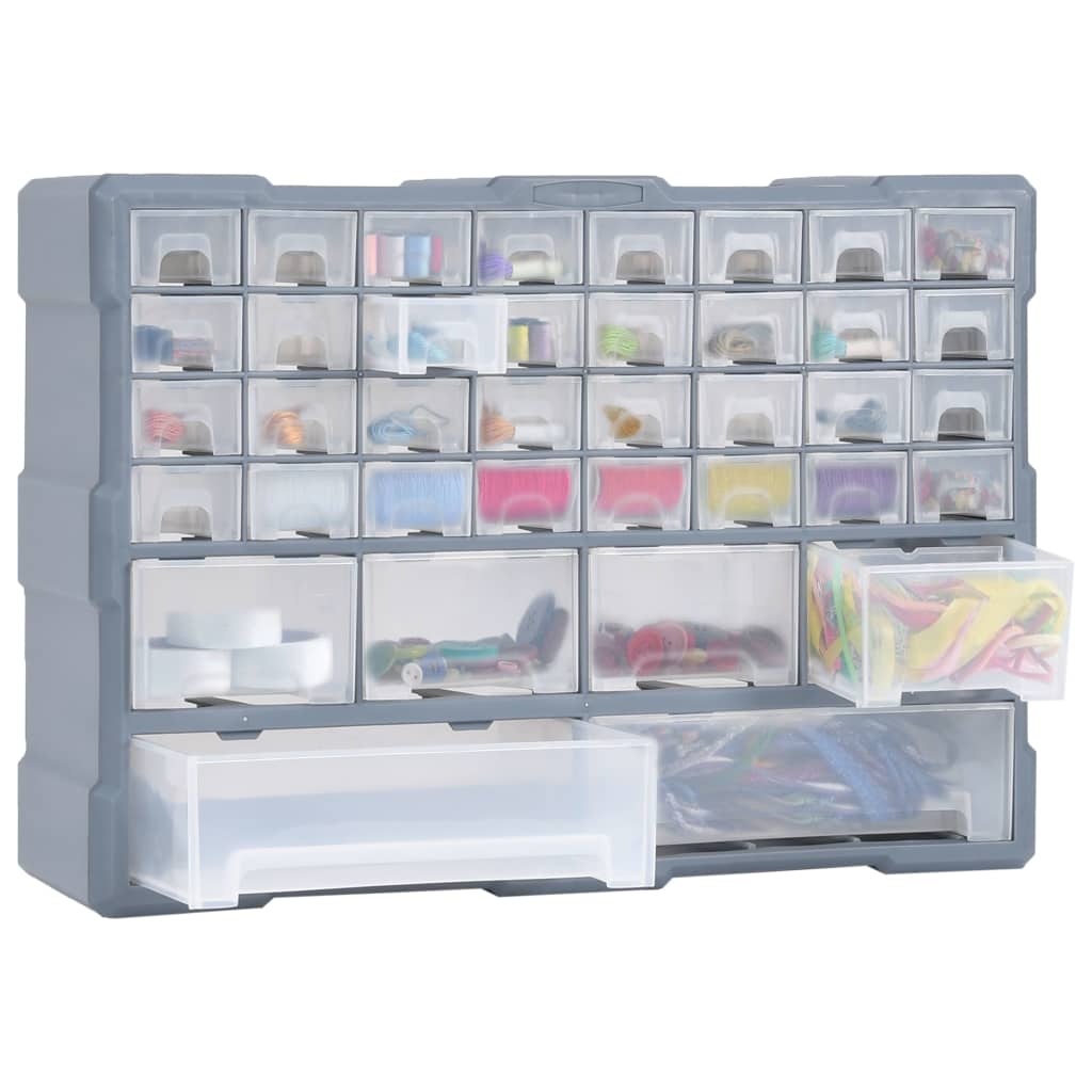 Mobile Contenitore con 38 Cassetti 52x16x37,5 cm