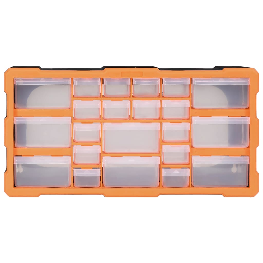Mobile Contenitore con 22 Cassetti 49x16x25,5 cm