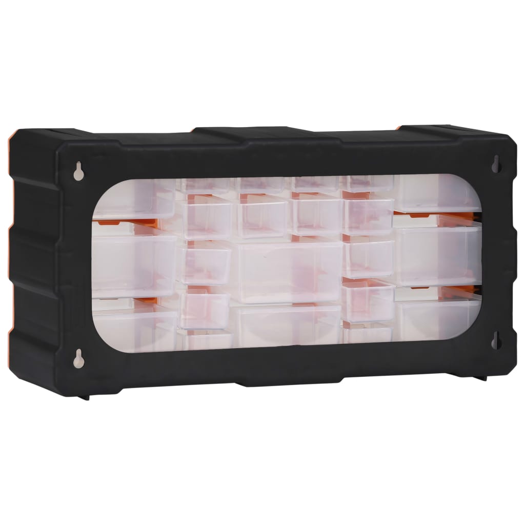Mobile Contenitore con 22 Cassetti 49x16x25,5 cm