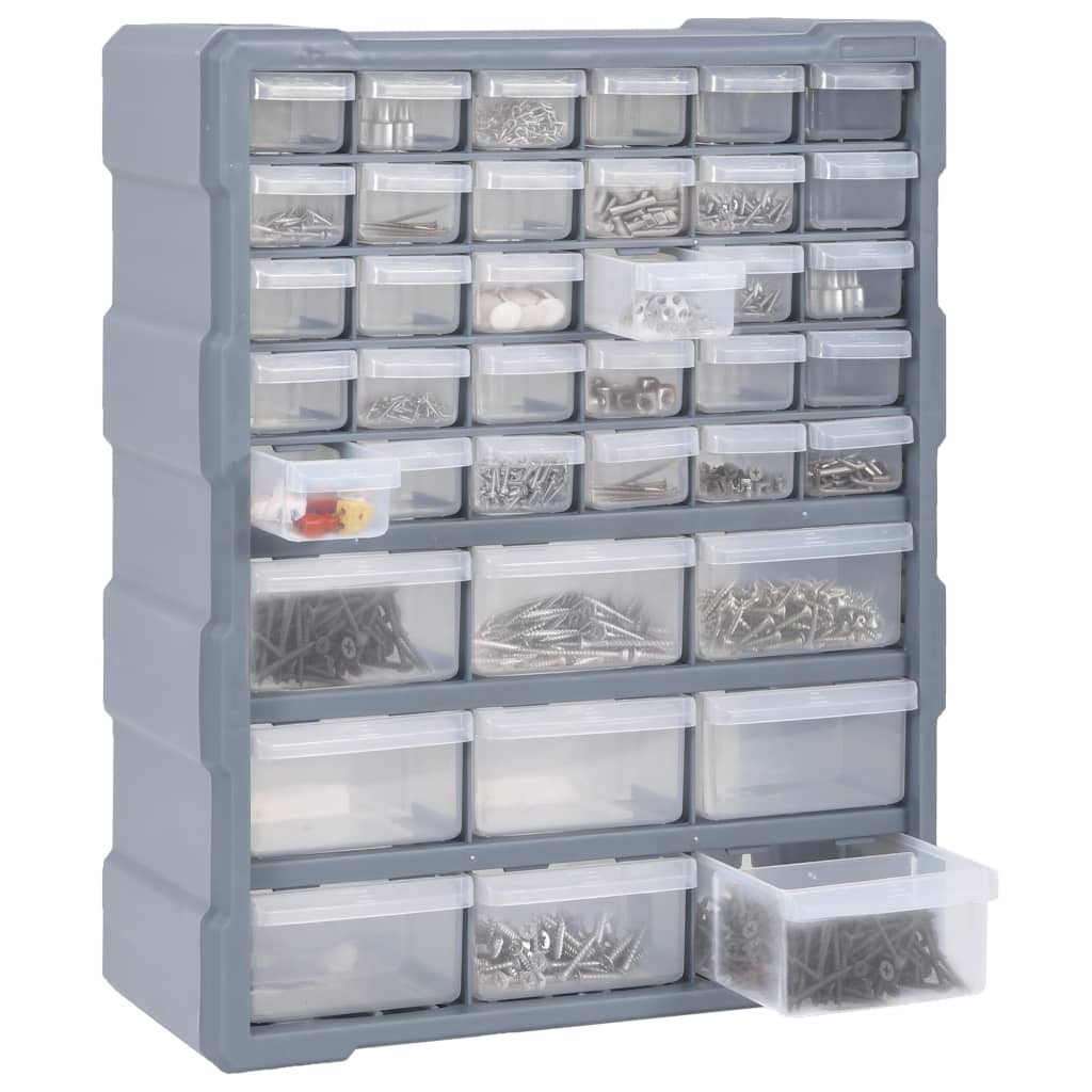 Mobile Contenitore con 39 Cassetti 38x16x47 cm