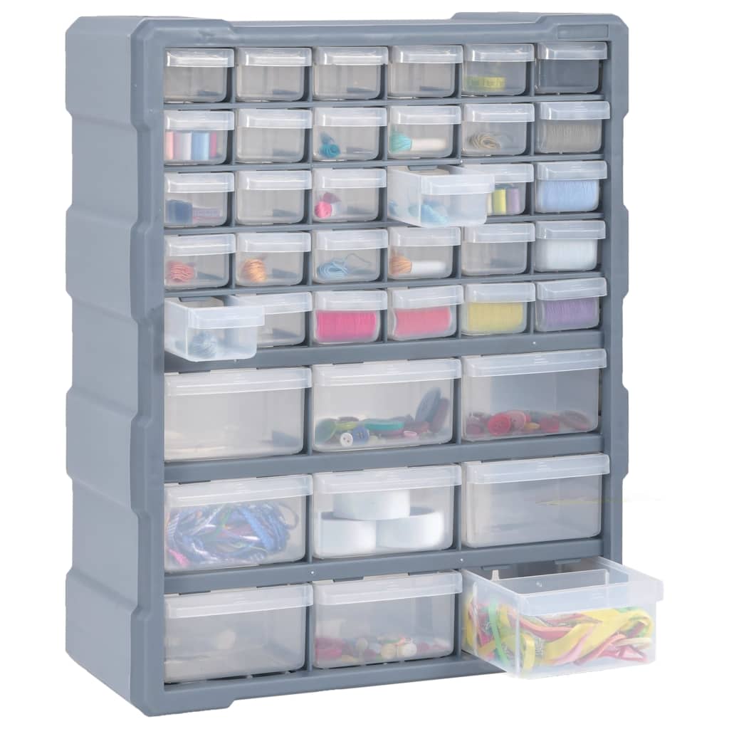 Mobile Contenitore con 39 Cassetti 38x16x47 cm