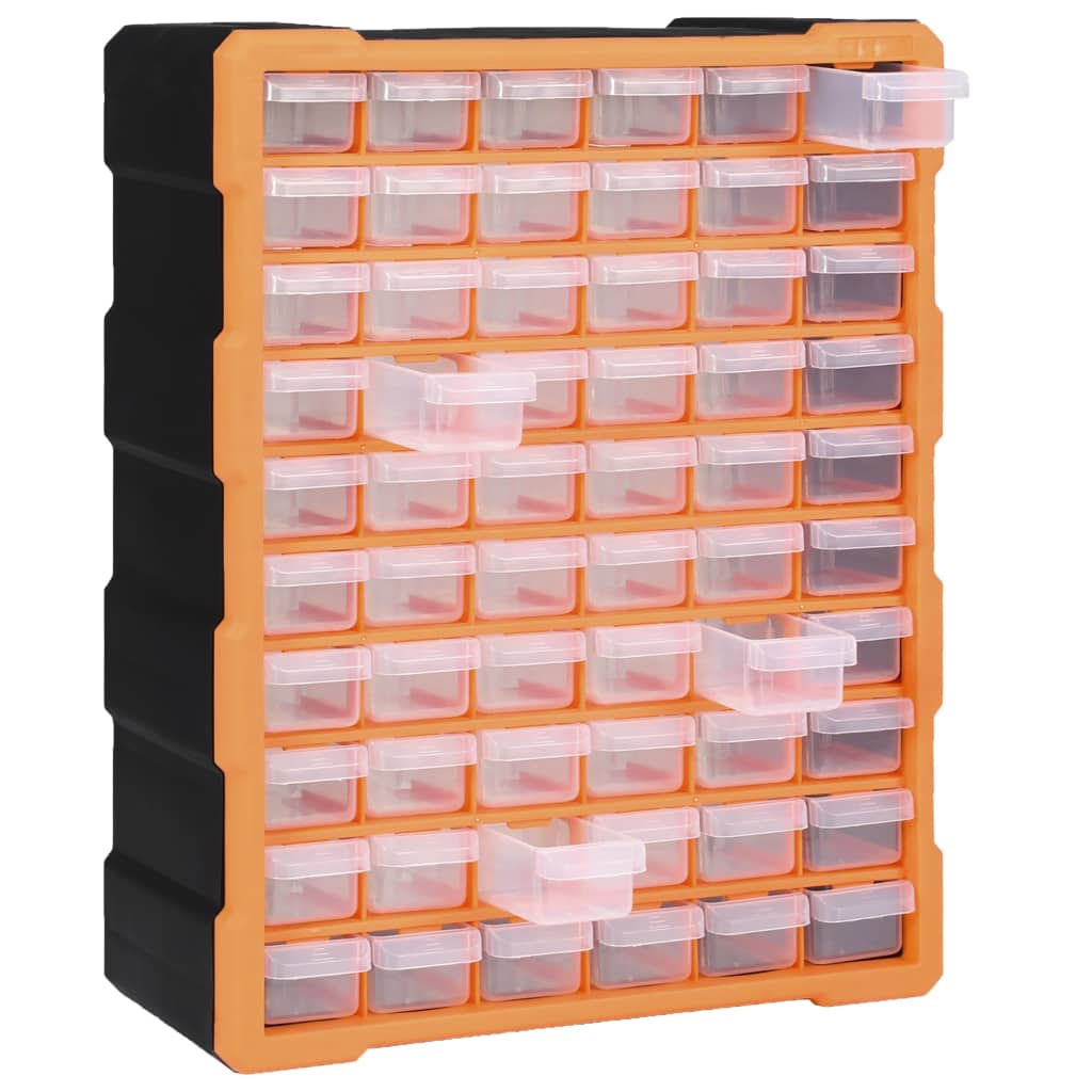 Mobile Contenitore con 60 Cassetti 38x16x47,5 cm