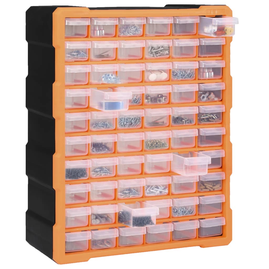 Mobile Contenitore con 60 Cassetti 38x16x47,5 cm