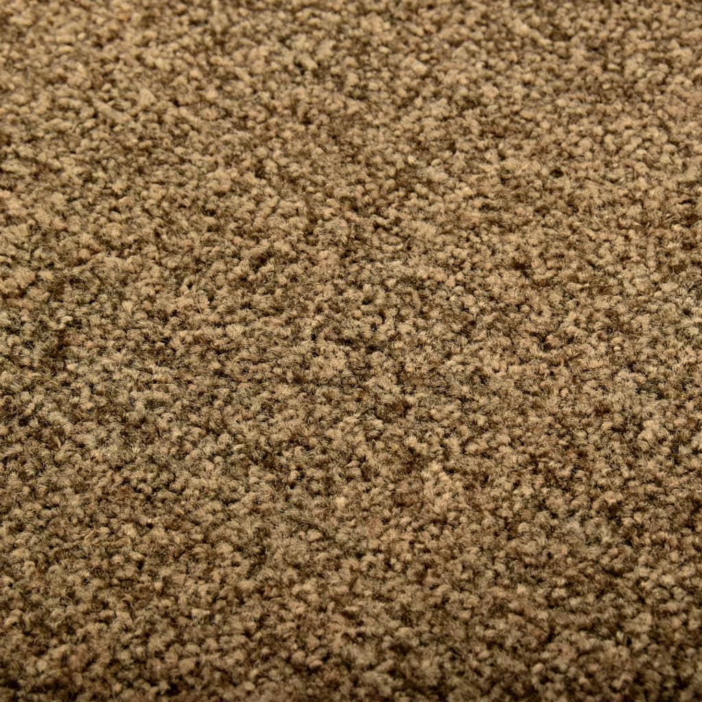 Zerbino Lavabile Marrone 60x90 cm