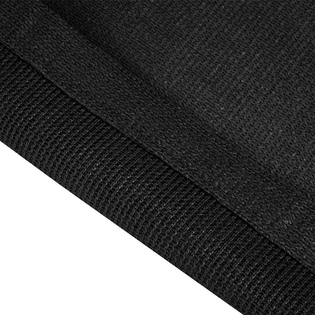 Tappeto da Tenda 250x450 cm Nero