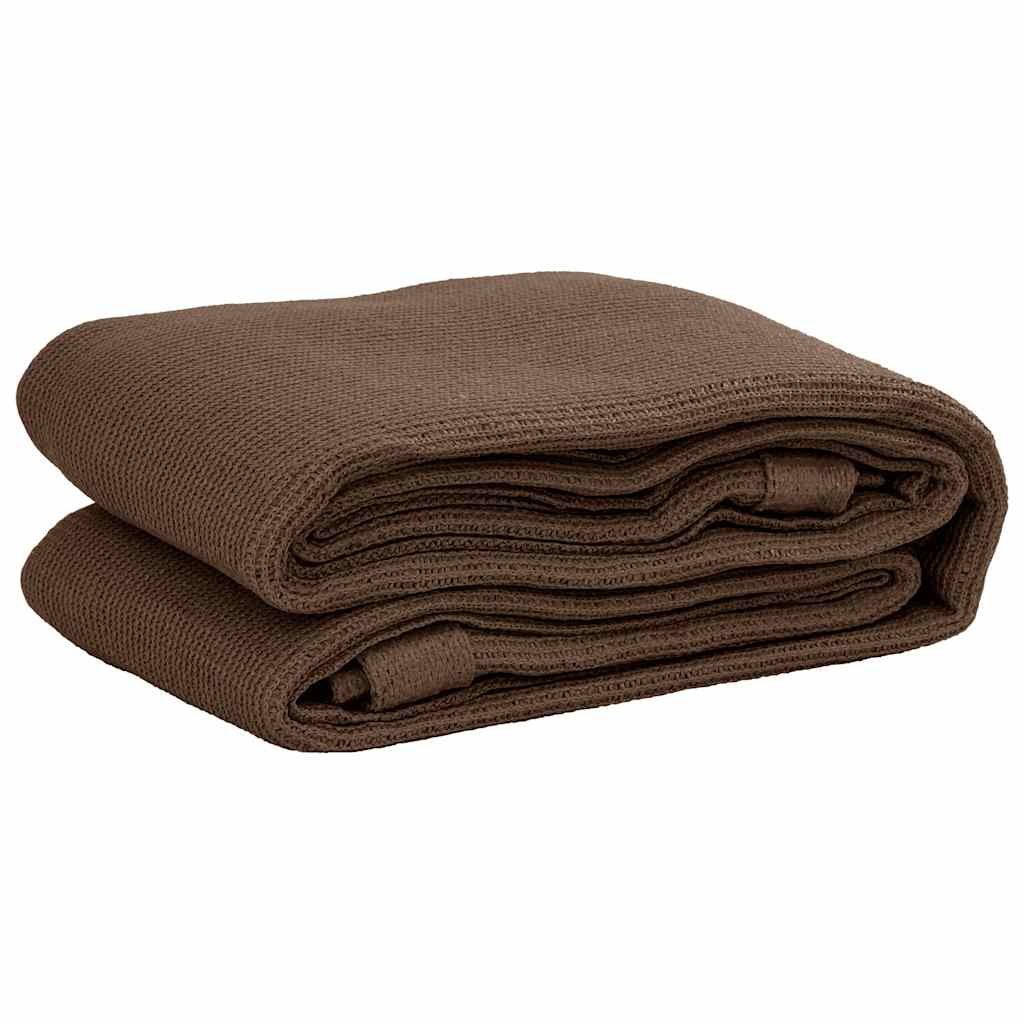 Tappeto da Tenda 250x600 cm Marrone