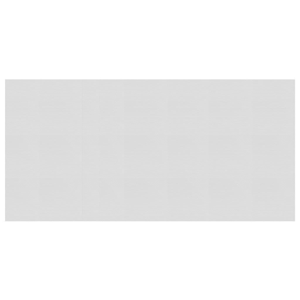 Pellicola Galleggiante Solare PE Piscina 450x220 cm Grigia