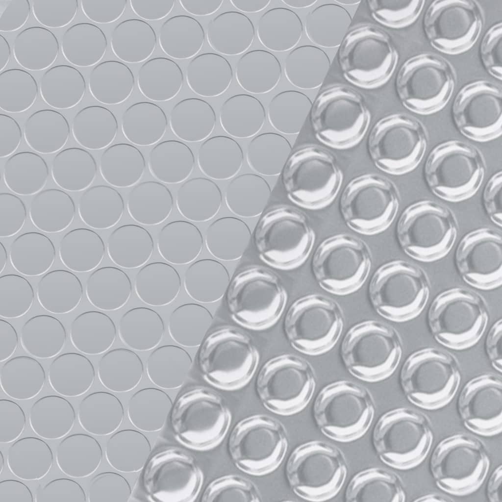 Copertura per Piscina Argento 549x274 cm PE