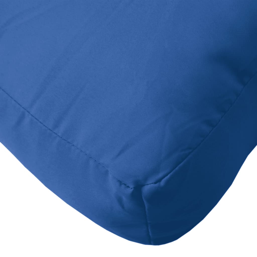 Cuscini per Pallet 3 pz Blu in Tessuto Oxford