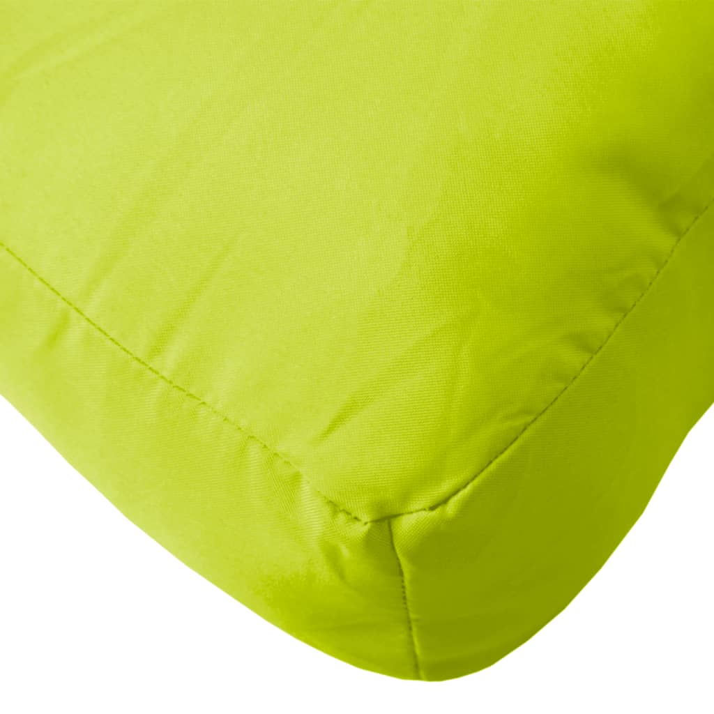 Cuscini per Pallet 3 pz Verde Intenso in Tessuto Oxford