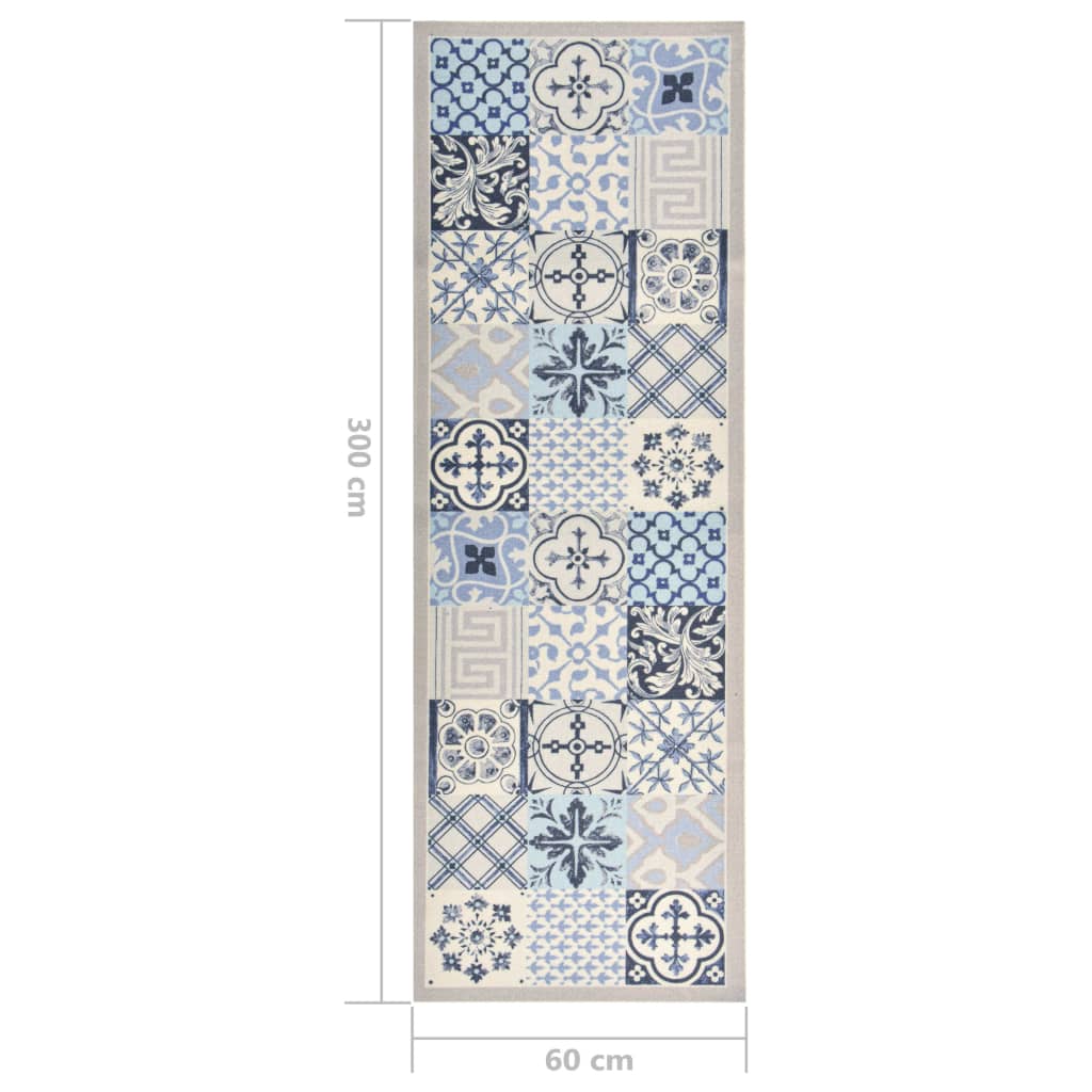 Tappetino da Cucina Lavabile Mosaico 60x300 cm