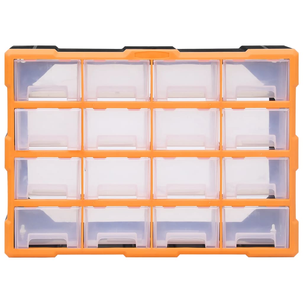 Mobile Contenitore con 16 Cassetti Medi 52x16x37 cm