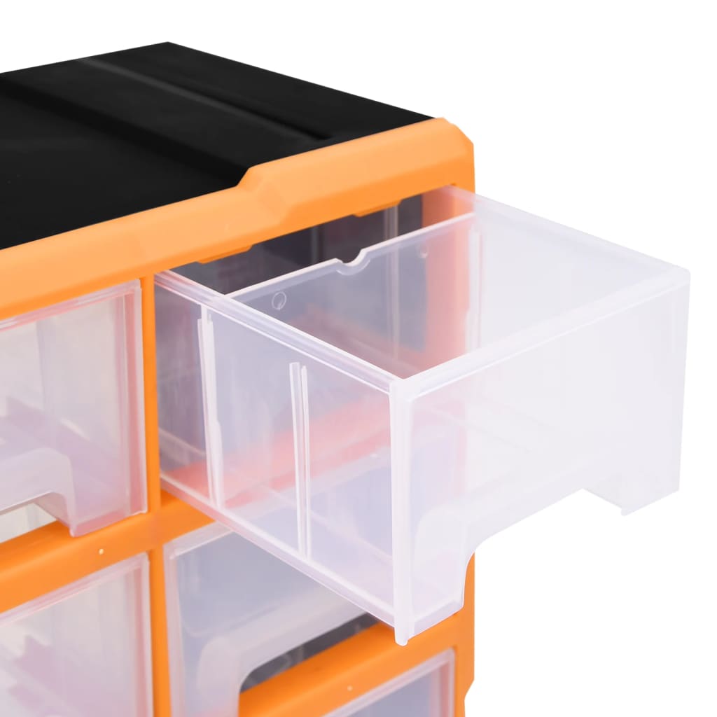 Mobile Contenitore con 16 Cassetti Medi 52x16x37 cm