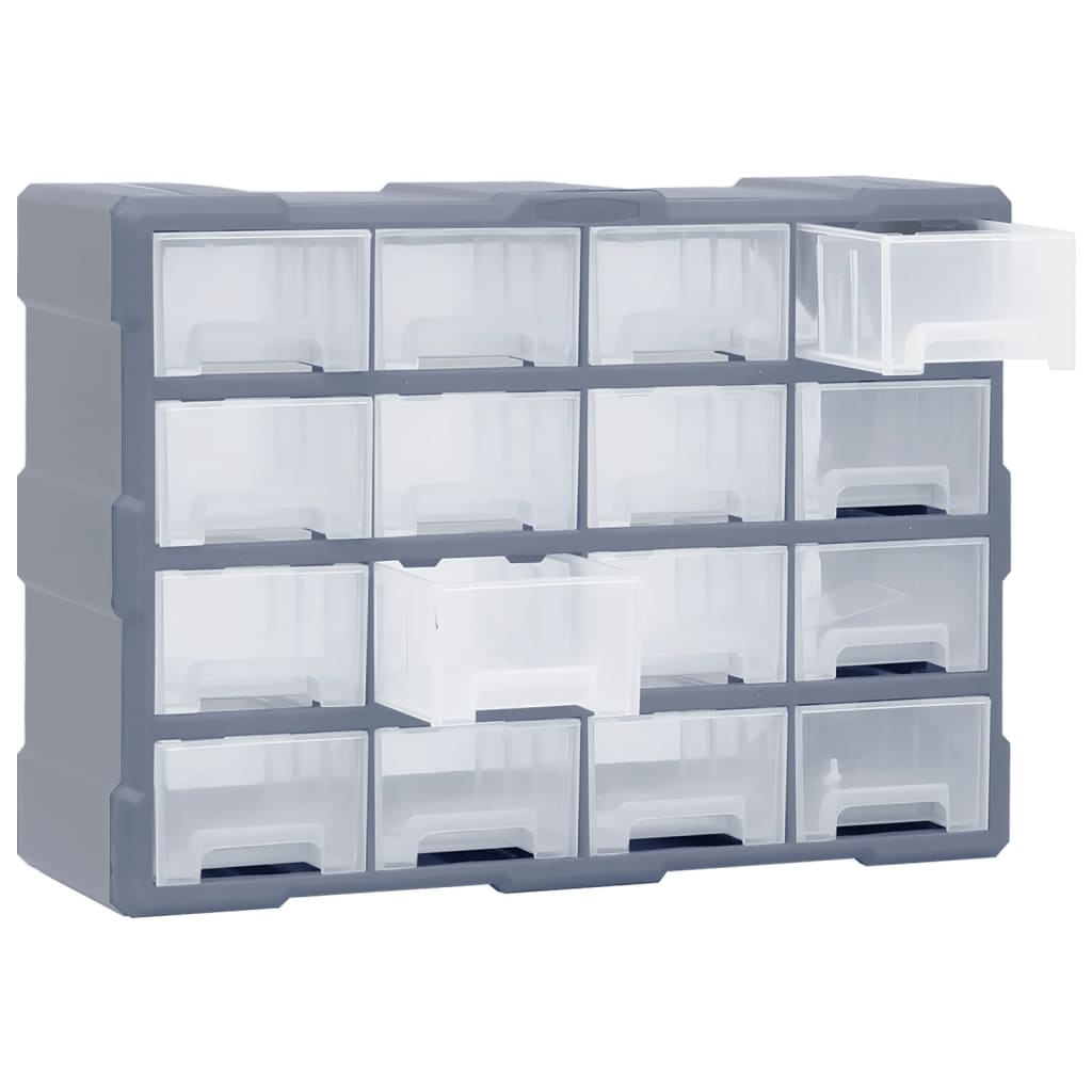Mobile Contenitore con 16 Cassetti Medi 52x16x37 cm