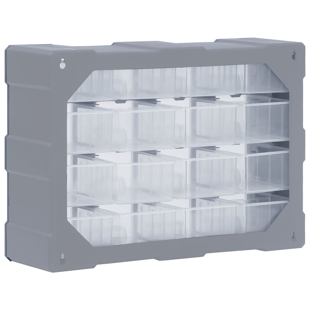 Mobile Contenitore con 16 Cassetti Medi 52x16x37 cm
