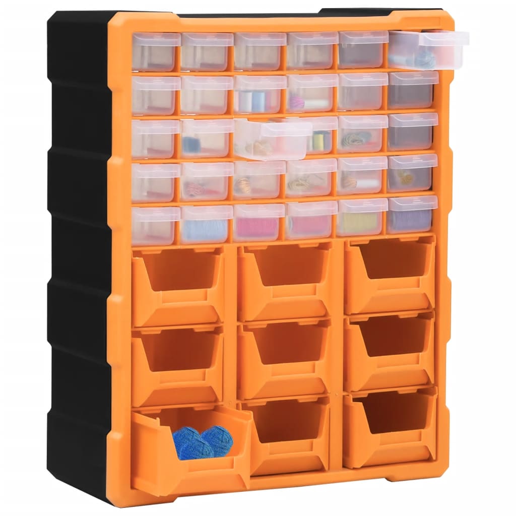 Mobile Contenitore con 39 Cassetti 38x16x47 cm