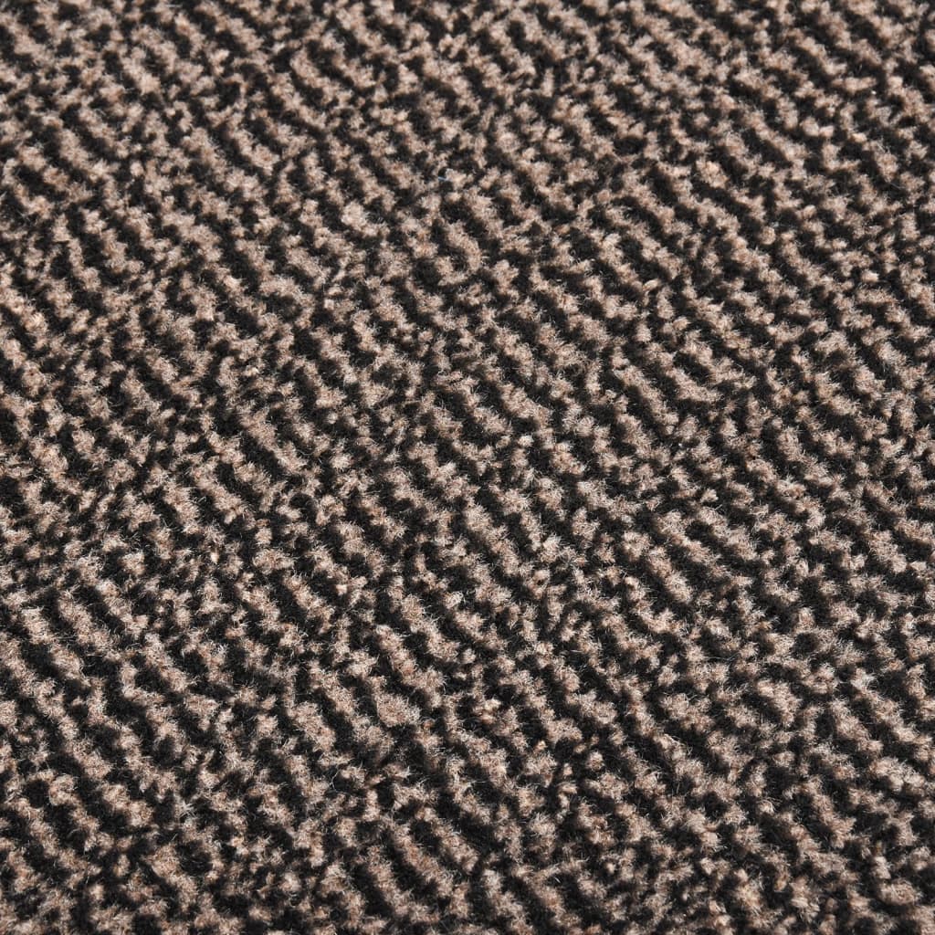 Zerbino Trapuntato 60x90 cm Marrone Scuro