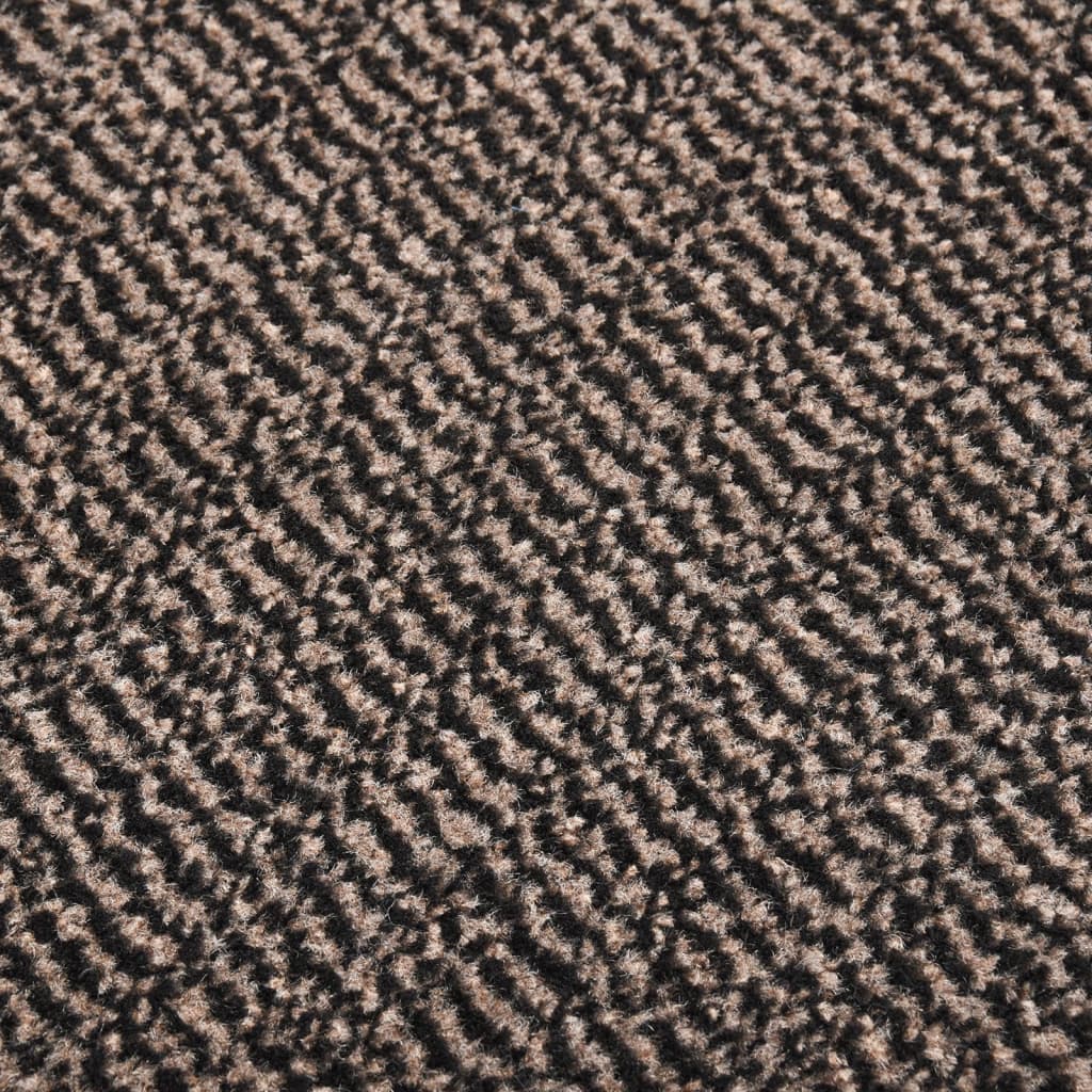 Zerbino Trapuntato 60x180 cm Marrone Scuro