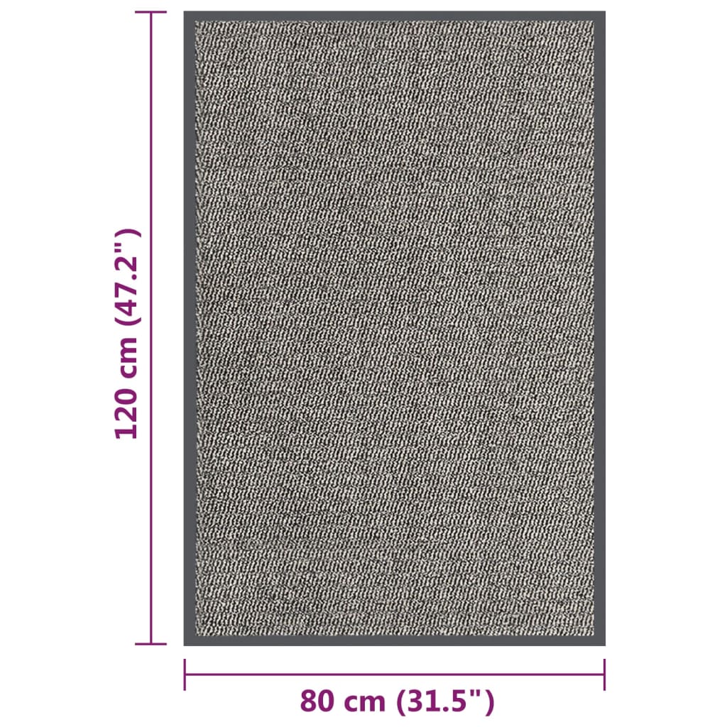 Zerbino Trapuntato 80x120 cm Marrone Chiaro