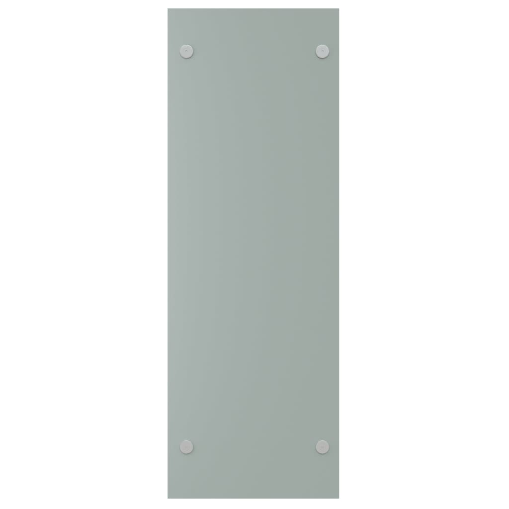Porta Legna Bianco 80x35x100 cm in Vetro Temperato