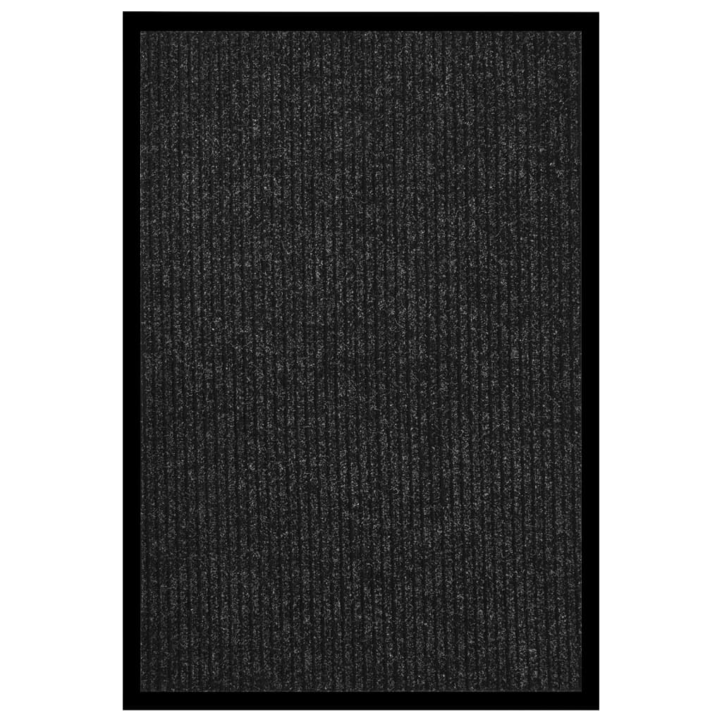 Zerbino Striato Antracite 80x120 cm