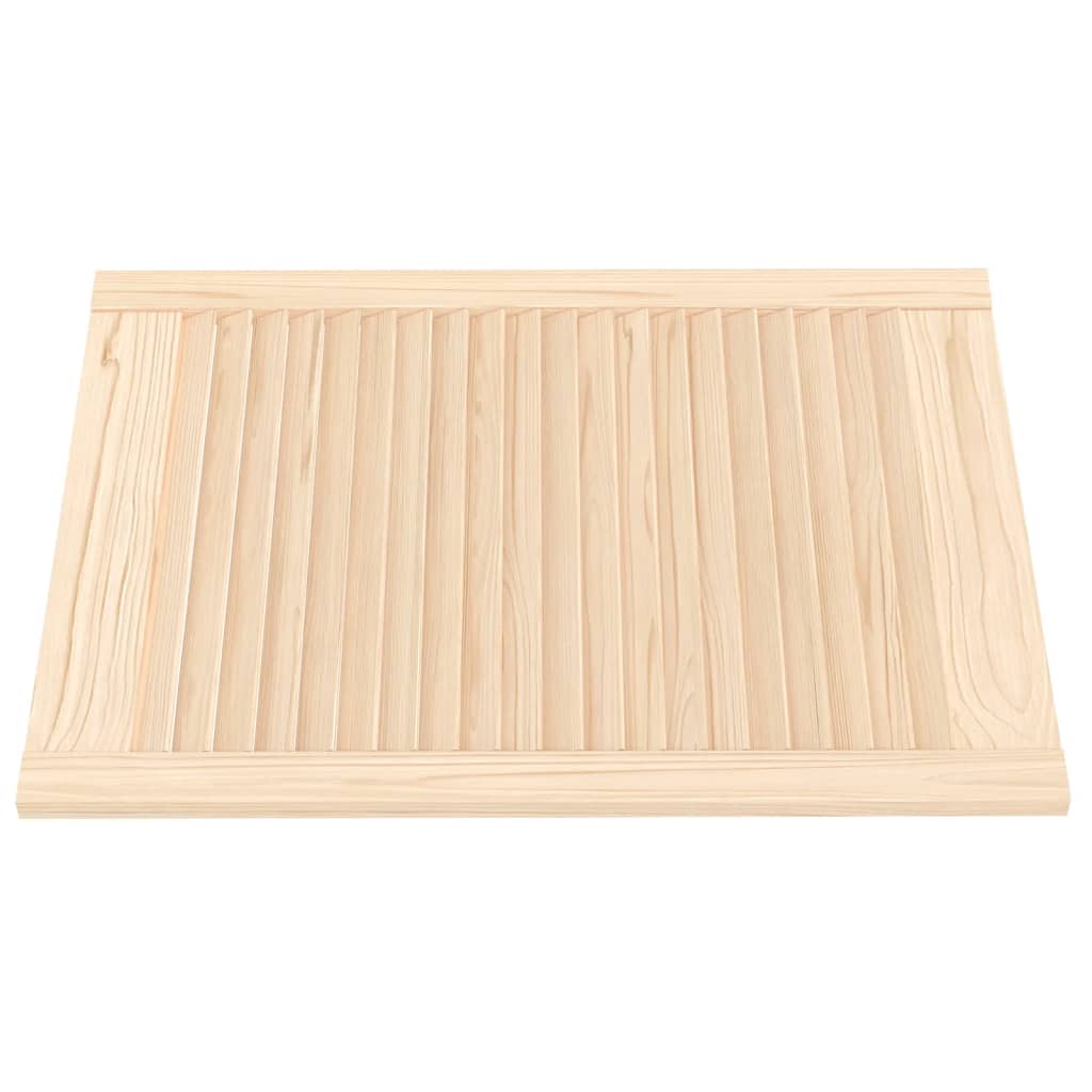 Ante con Design a Lamelle 2 pz 69x49,4 cm in Legno di Pino