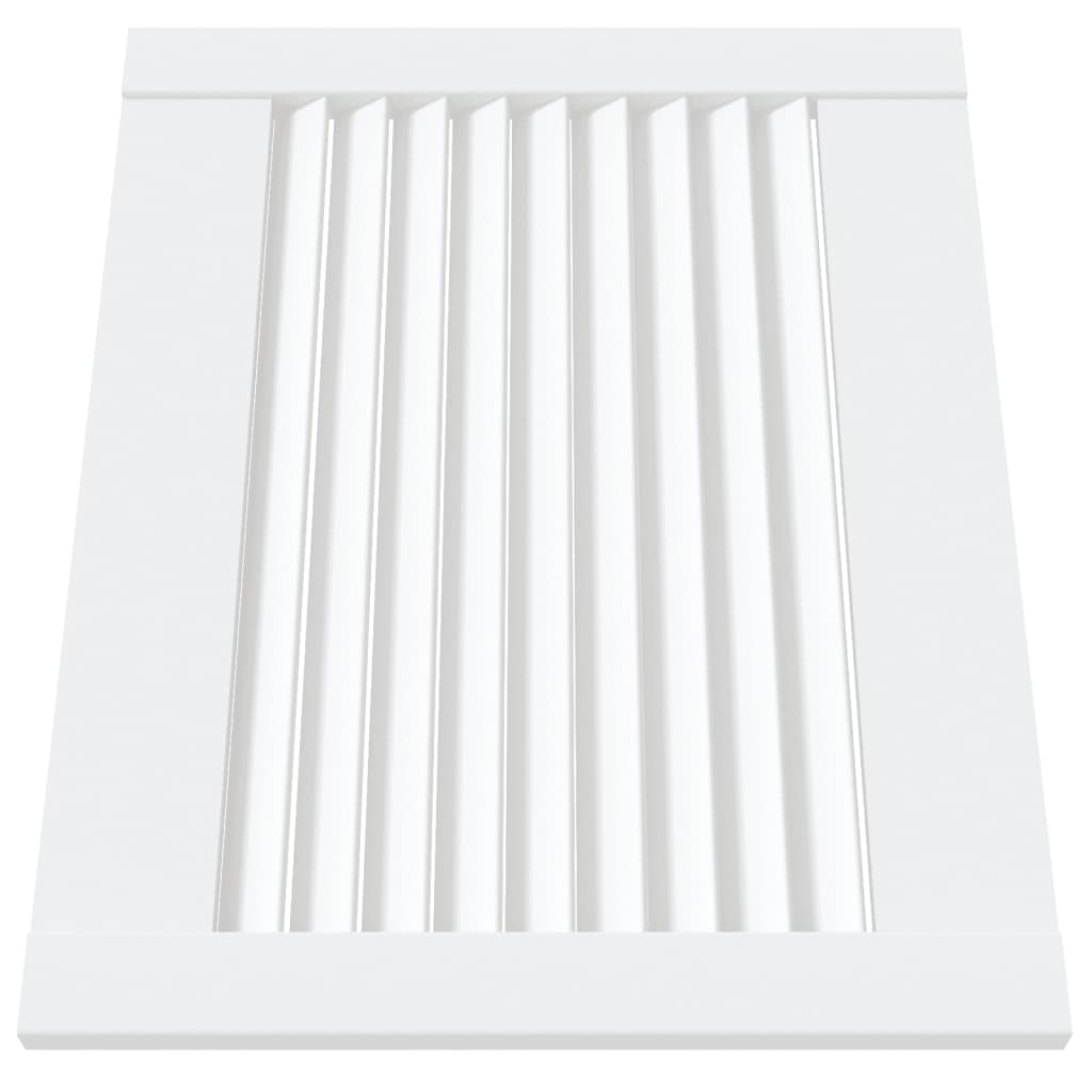 Anta a Lamelle Bianca 39,5x49,4 cm in Legno di Pino
