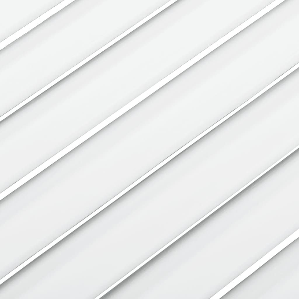 Ante a Lamelle 4 pz Bianche 39,5x49,4 cm in Legno di Pino