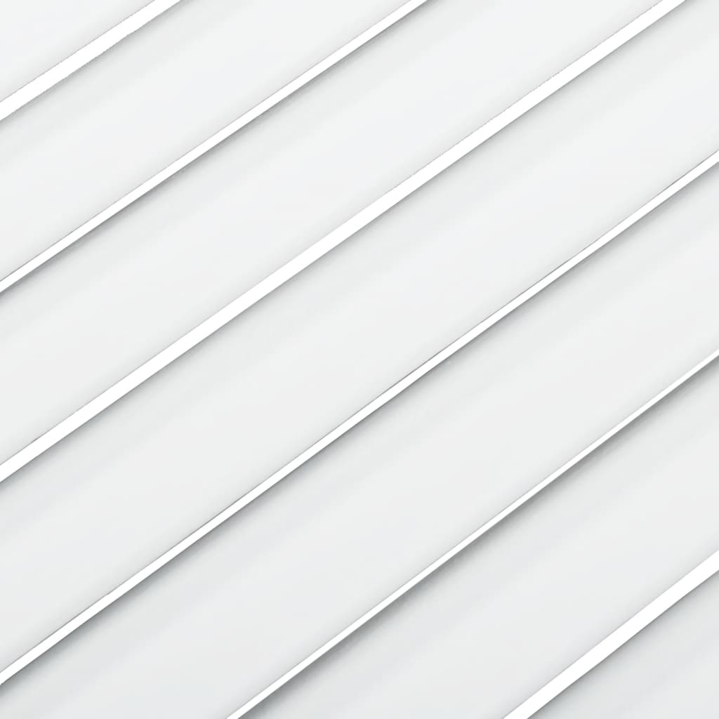 Ante a Lamelle 4 pz Bianche 61,5x59,4 cm in Legno di Pino