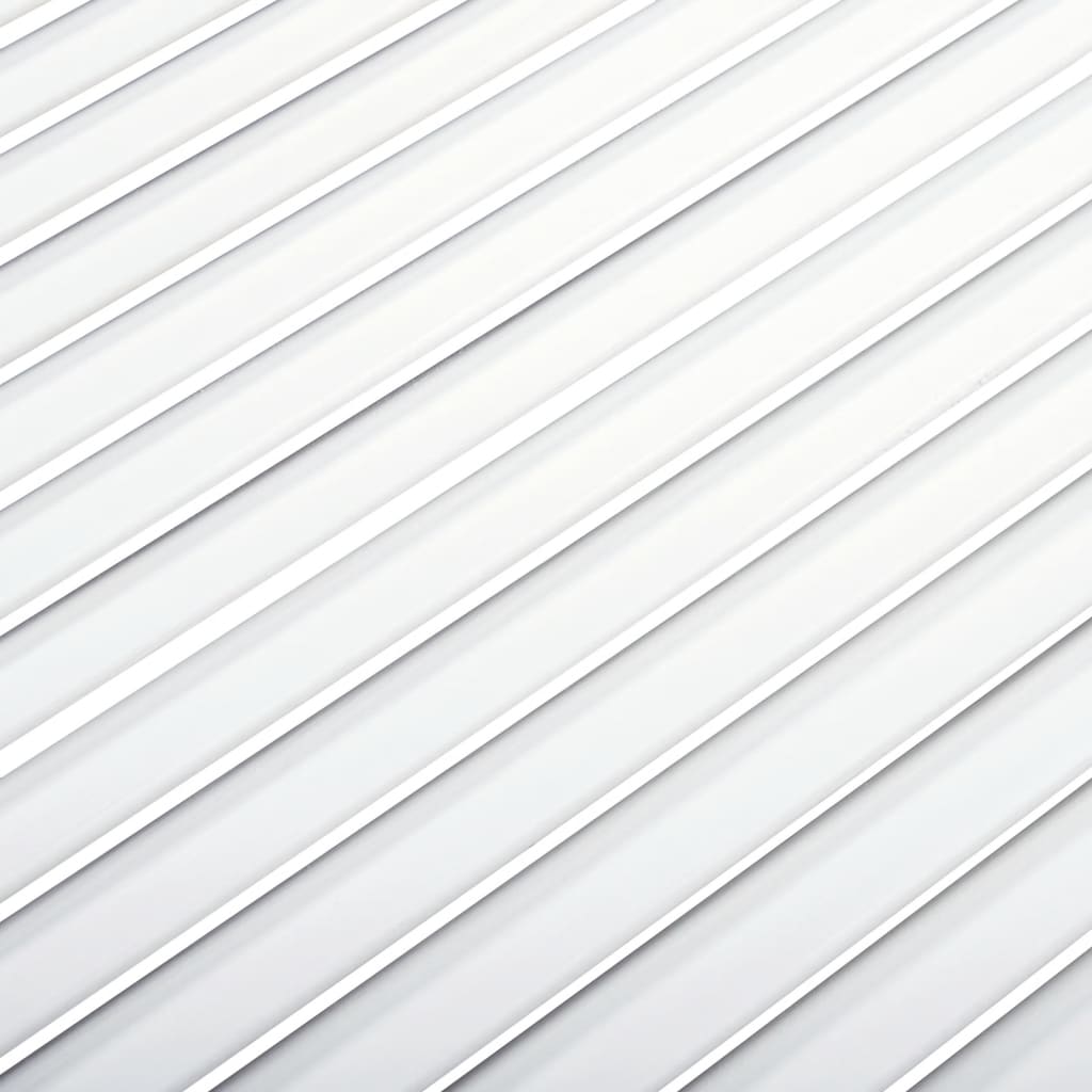 Ante a Lamelle 4 pz Bianche 69x49,4 cm in Legno di Pino