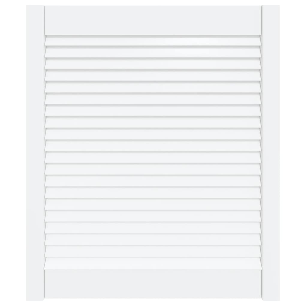 Anta a Lamelle Bianca 69x59,4 cm in Legno di Pino