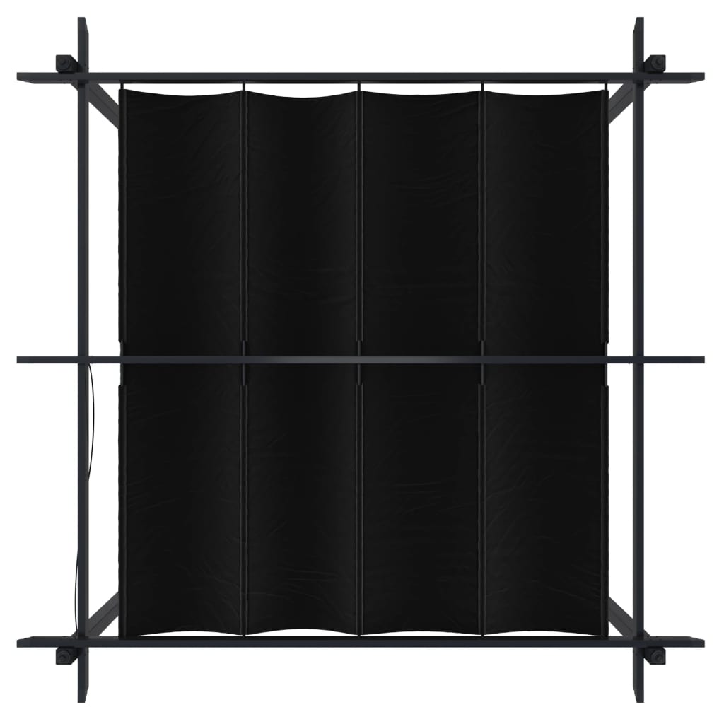 Pergola da Giardino con Tetto Retrattile 3x3 m Antracite