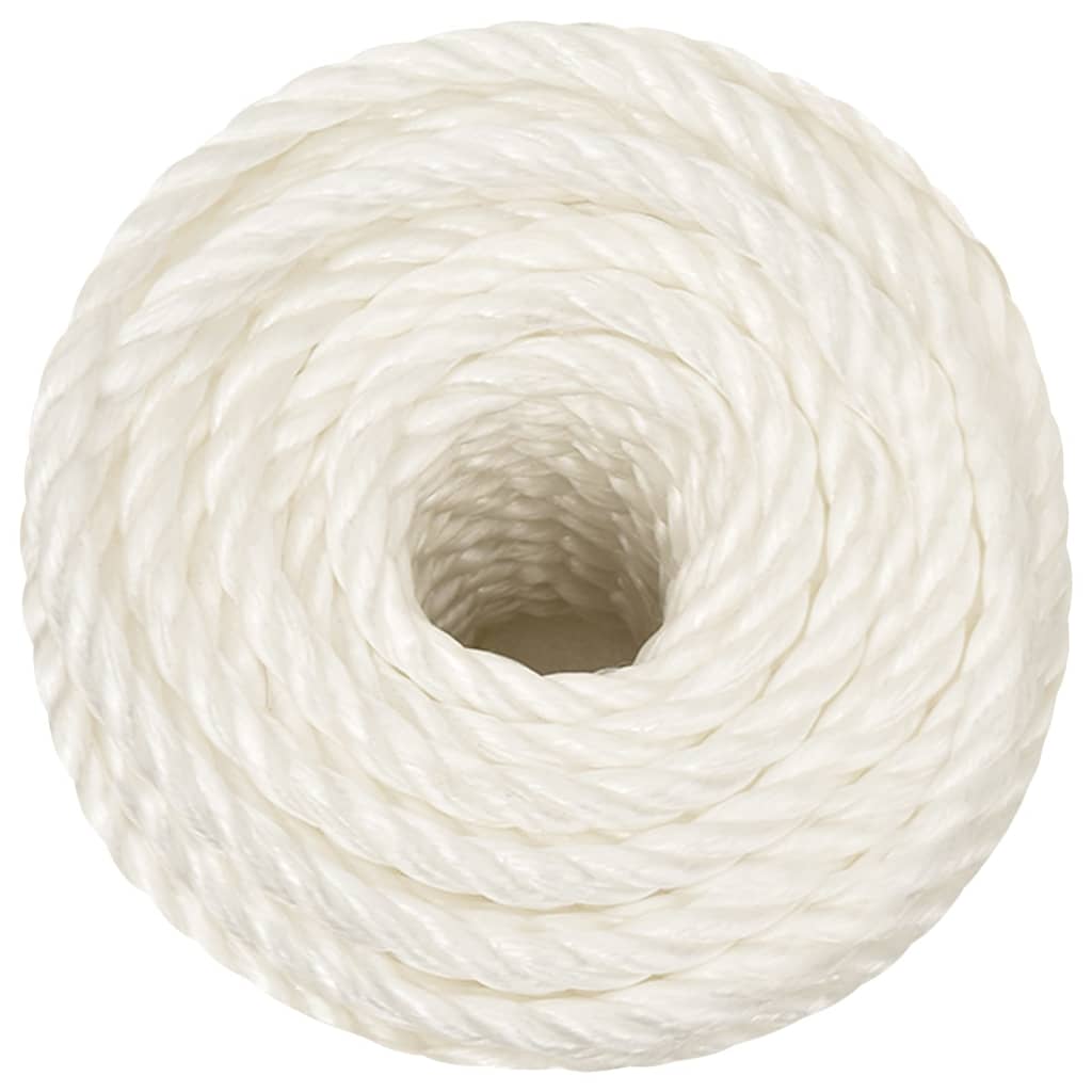 Corda da Lavoro Bianca 16 mm 25 m in Polipropilene