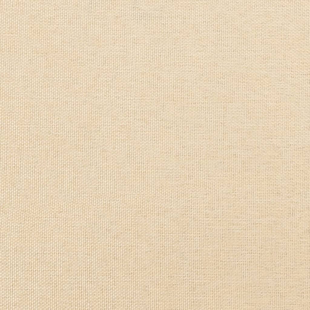 Cuscini Decorativi 2 pz Crema 40x40 cm in Tessuto