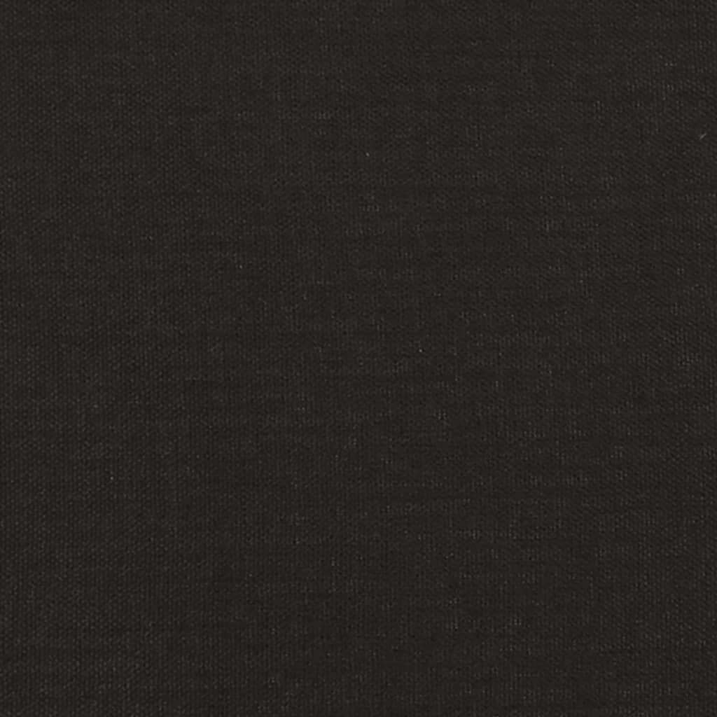 Cuscini Decorativi 2 pz Nero 40x40 cm in Tessuto