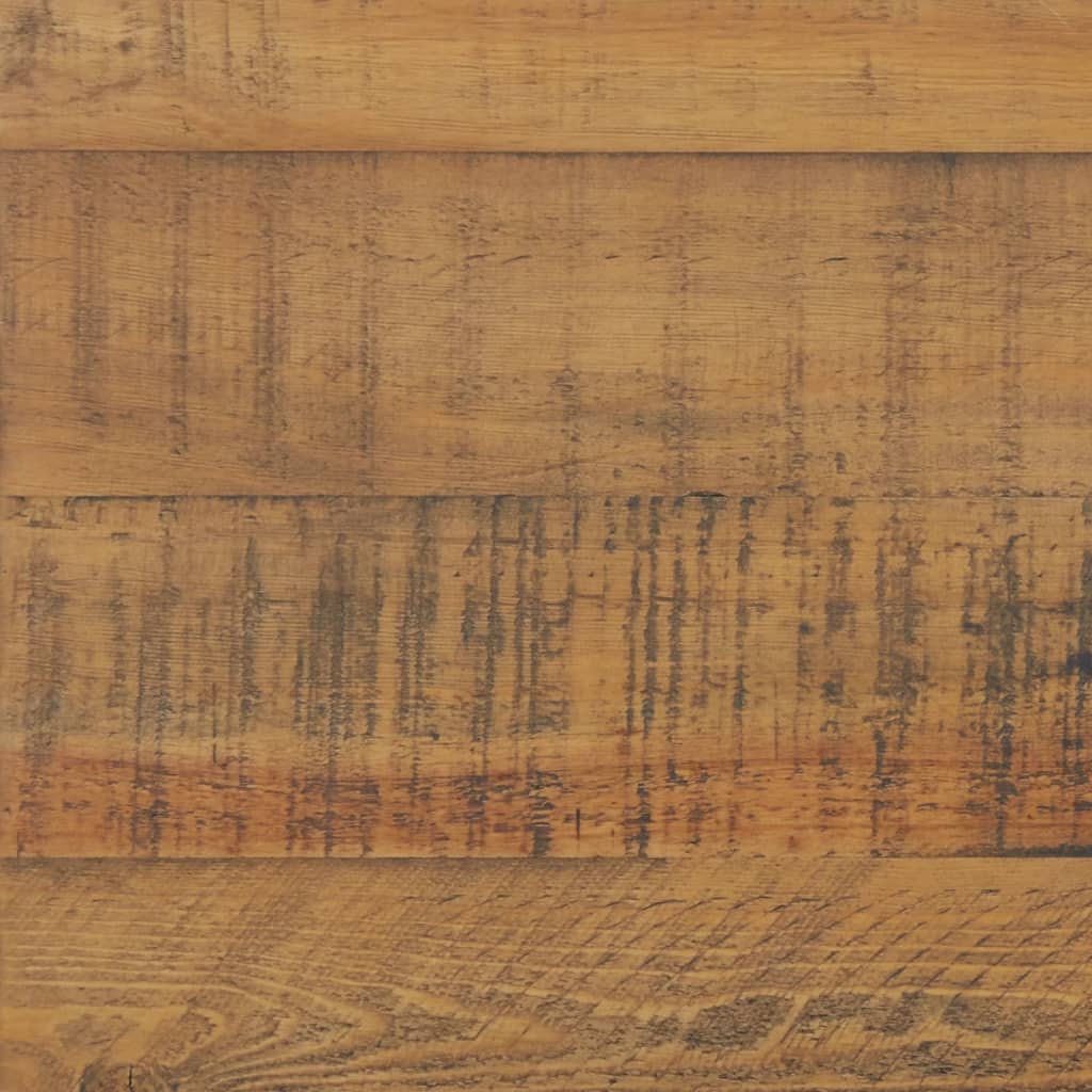 Comodino Marrone 36x30x45 cm in Legno Massello di Pino