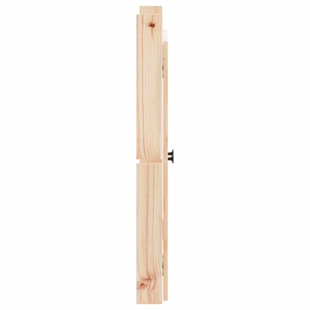 Ante da Cucina da Esterno 2pz 50x9x82 cm Legno Massello di Pino