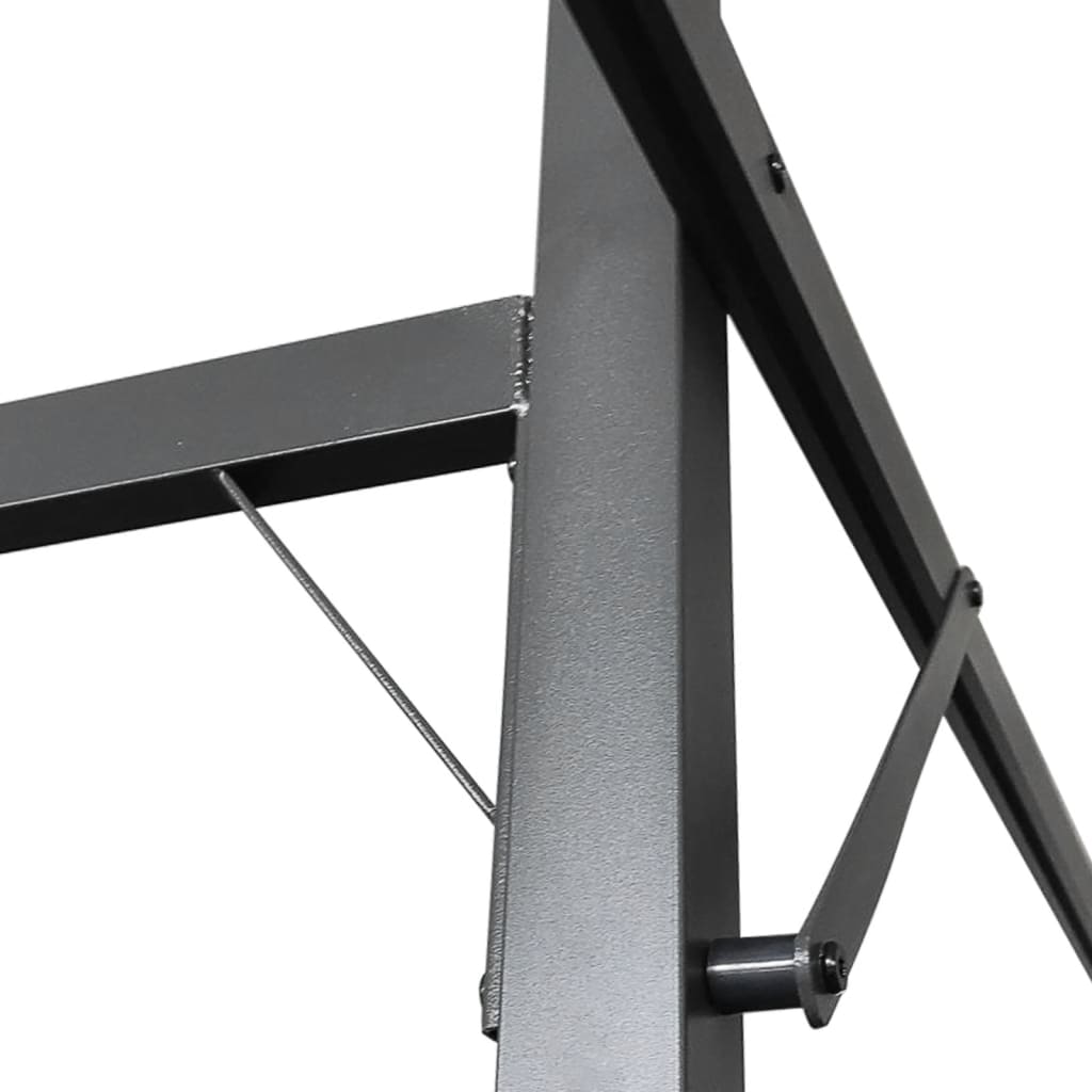 Pergola con Tetto Retrattile Crema 589x292x230 cm