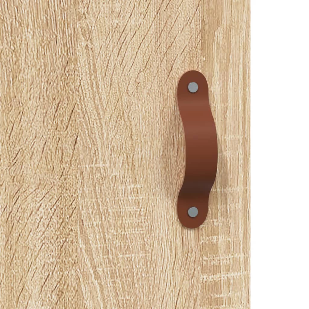 Comodini 2 pz Rovere Sonoma 40x40x50 cm in Legno Multistrato