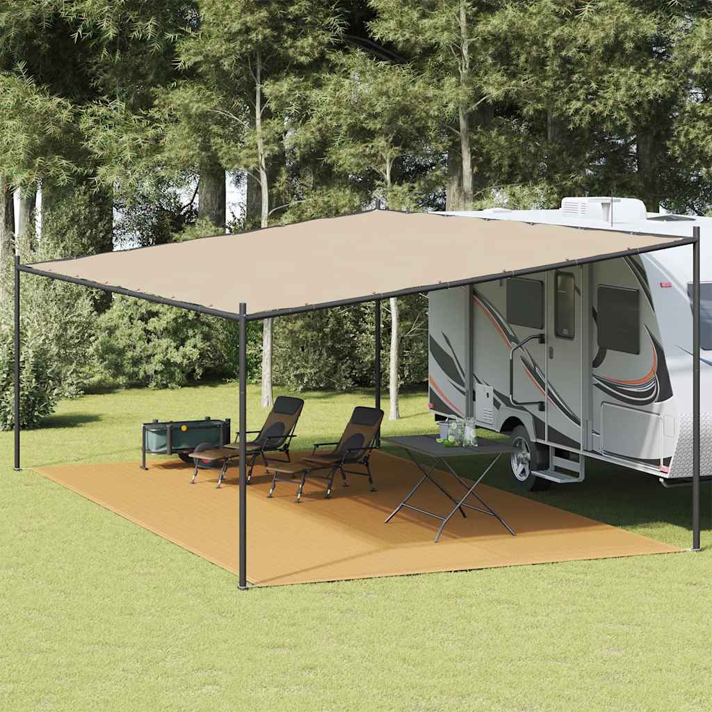 Tappeto da Tenda Sabbia 400x800 cm HDPE