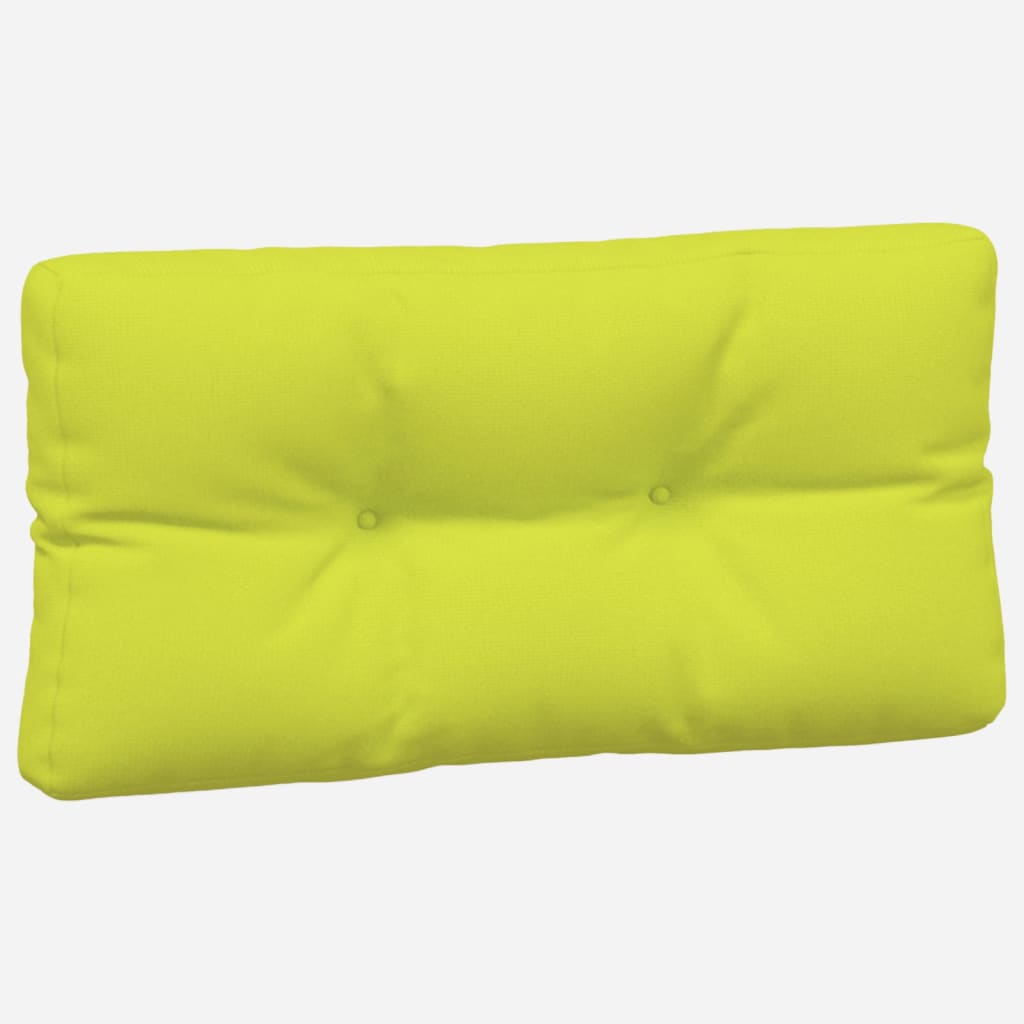 Cuscini per Pallet 3 pz Verde Intenso in Tessuto