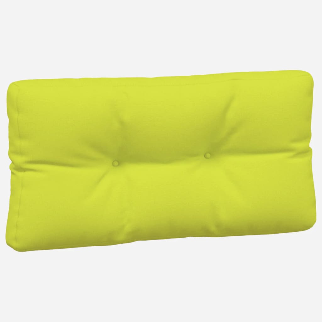 Cuscini per Pallet 5 pz Verde Intenso in Tessuto